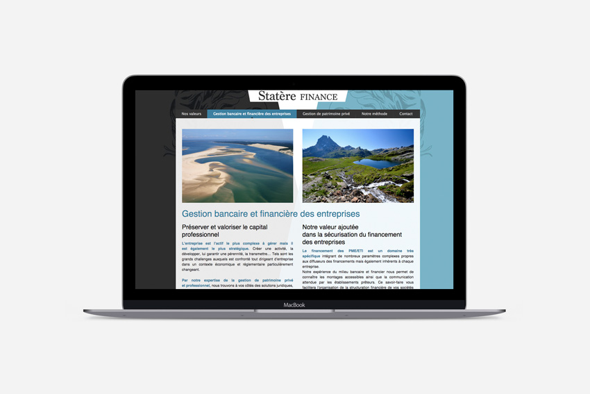 Rédaction web pour un cabinet en gestion de patrimoine.